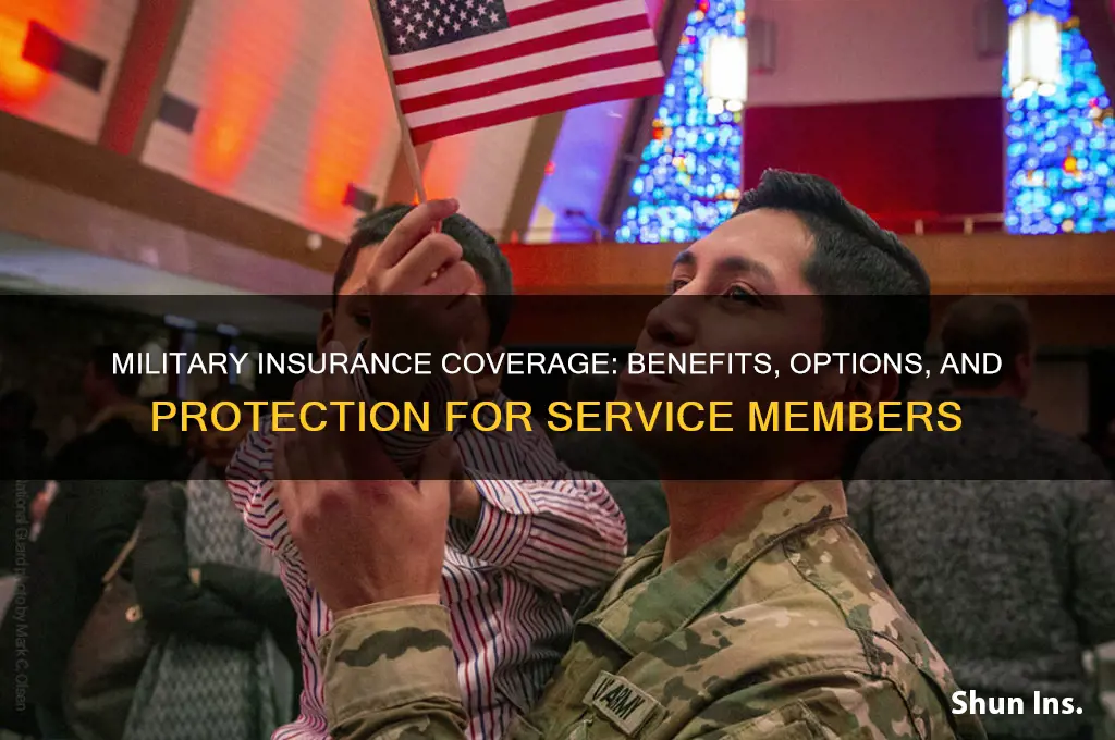 does the military receive insurance