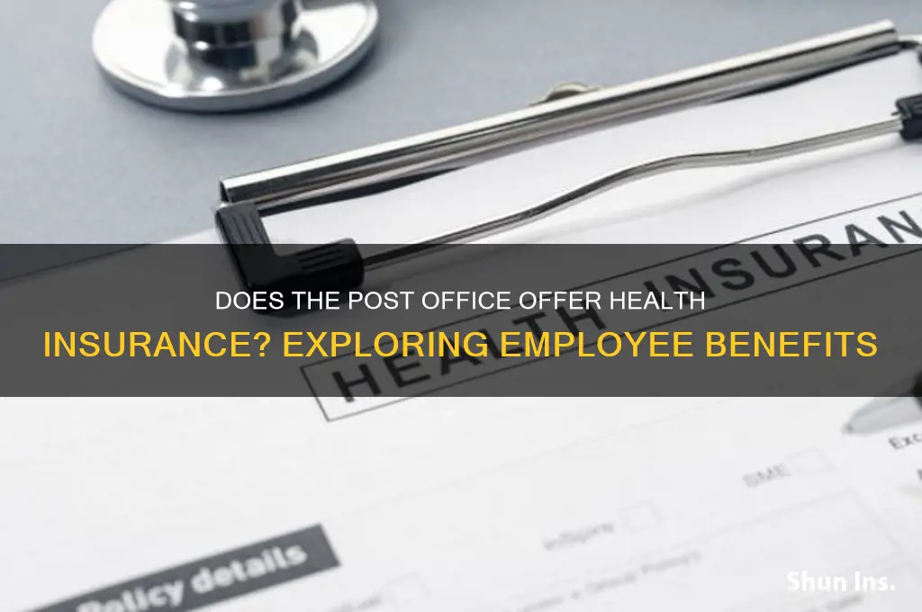 does the post office have health insurance