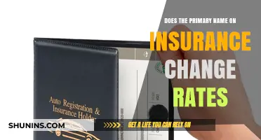 Insurance Rates: Primary Name Matters for Cost-Effective Coverage
