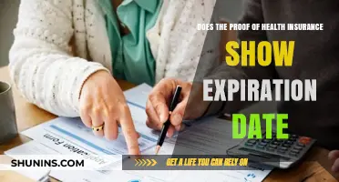 Does Health Insurance Proof Include Expiration Date? Key Details Explained
