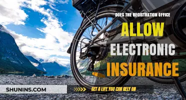 Electronic Insurance Acceptance: What Registration Offices Currently Allow