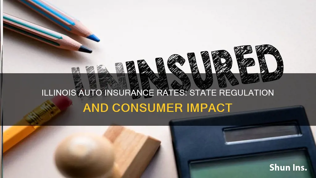 does the state of illinois regulate auto insurance rates