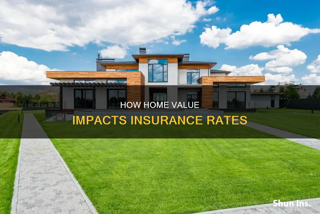 does the value of my house affect insurance