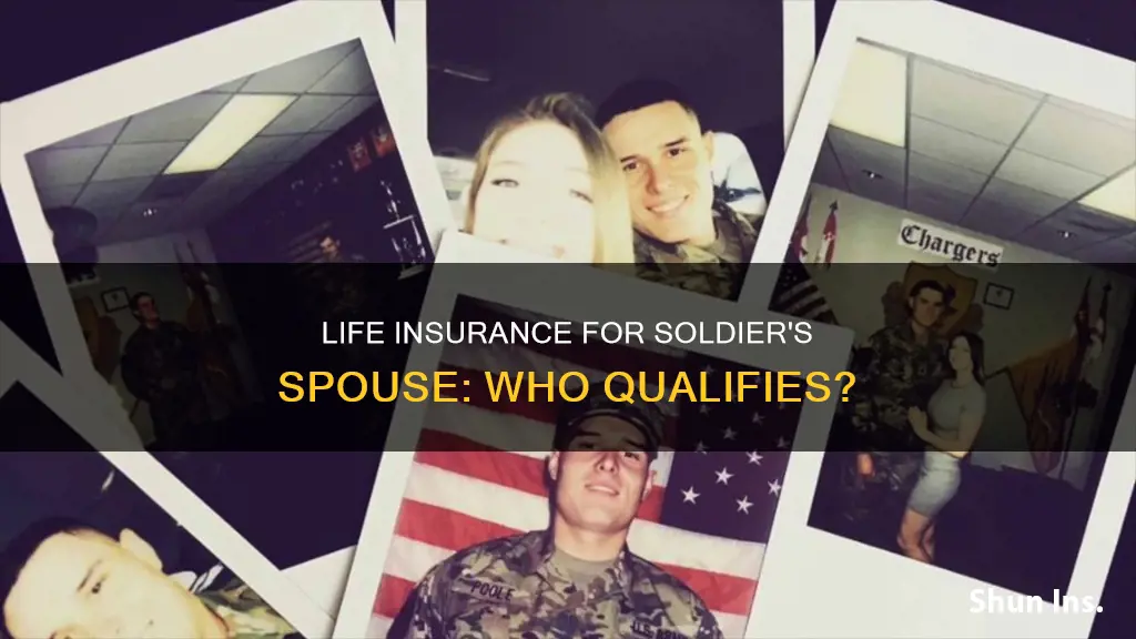 does the wife of a soldier get life insurance too