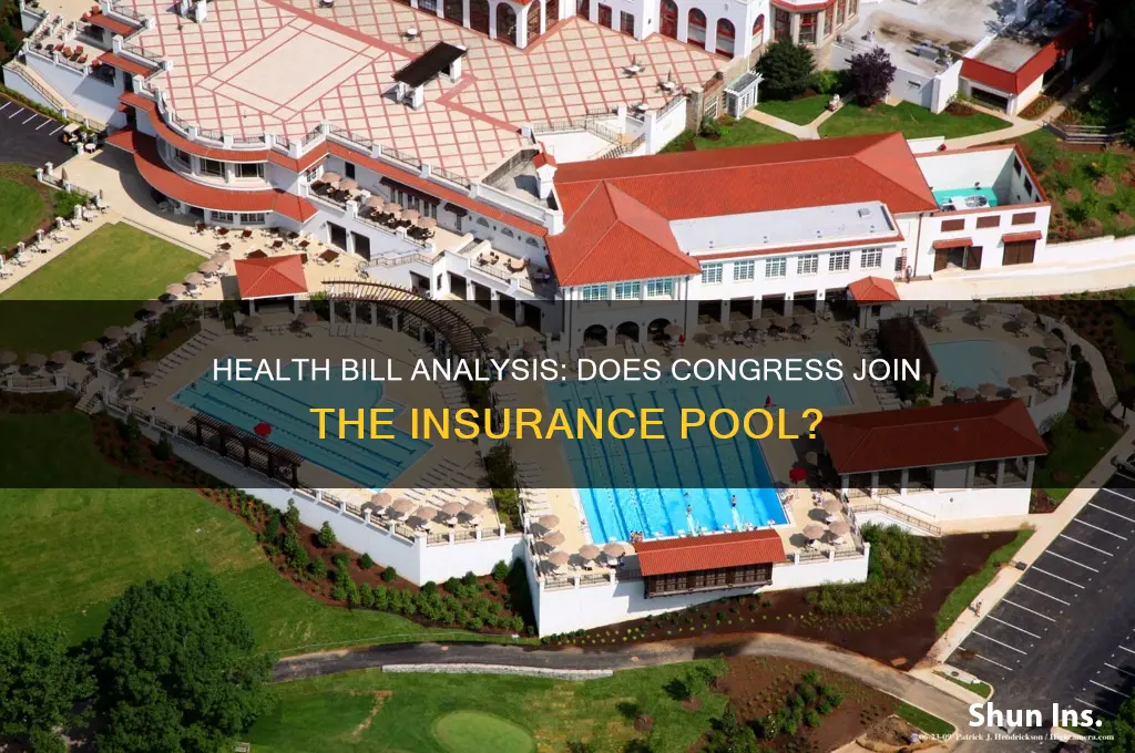 does this health bill include congress in insurance pool