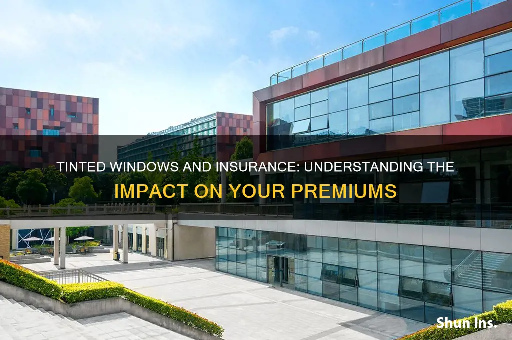 does tinted windows increase insurance