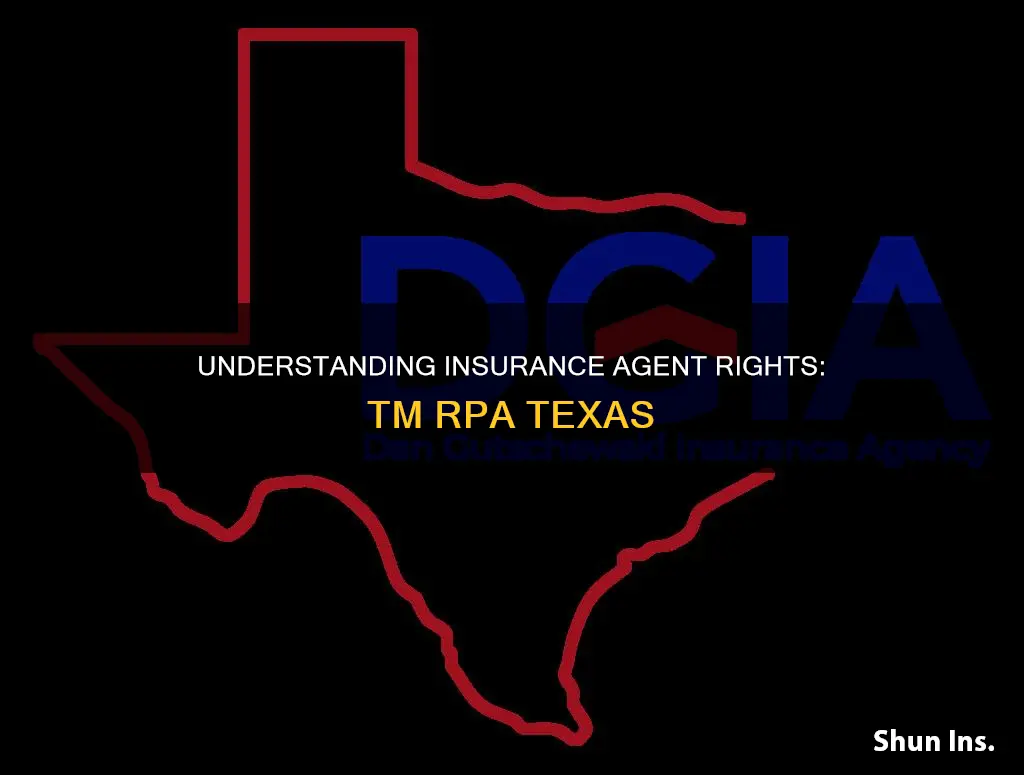 does tmrpa texas apply to insurance agents