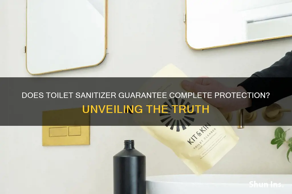 does toilet sanitizer insure 1