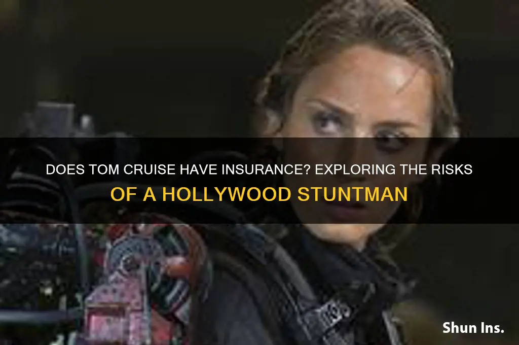 does tom cruise have insurance