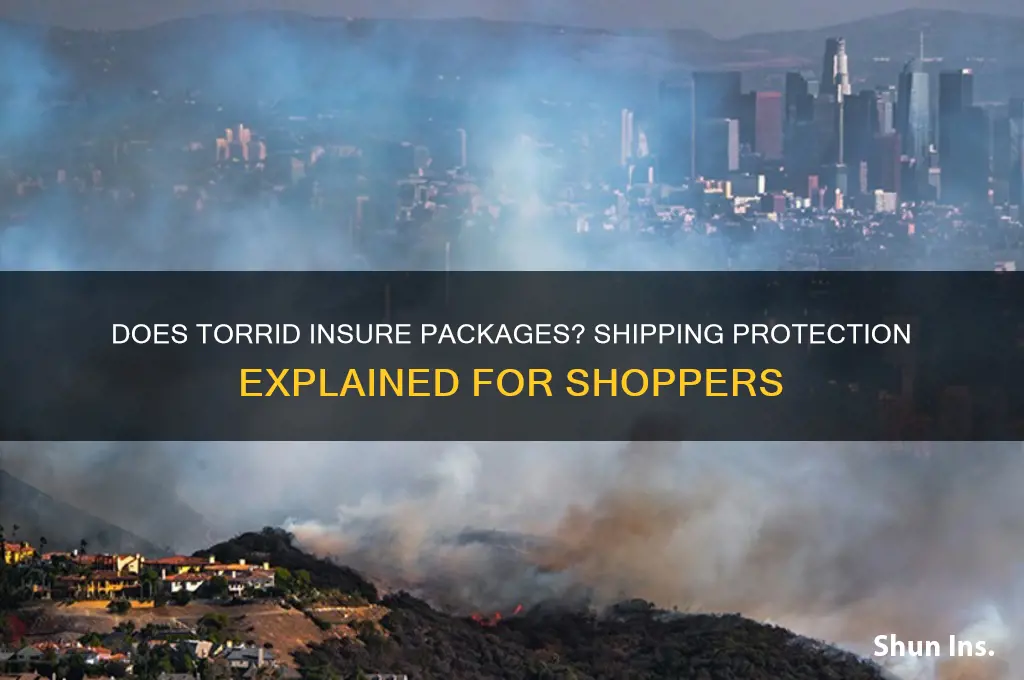 does torrid insure packages