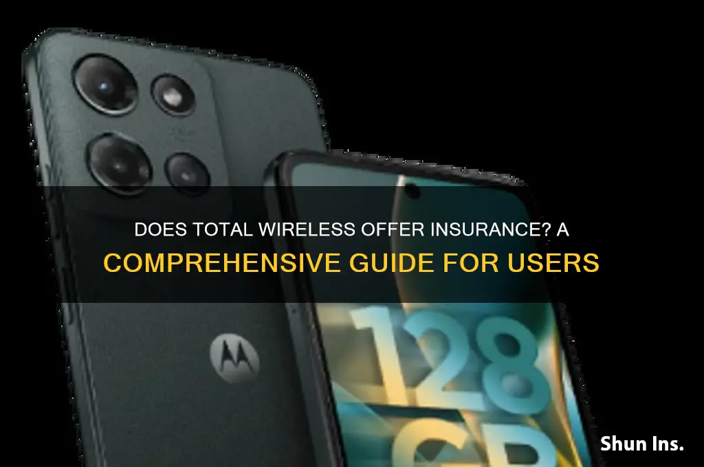 does total wireless have insurance