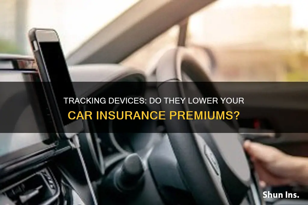 does tracking device reduce insurance