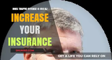 NJ Traffic Offense 4-144: Impact on Insurance Rates Explained