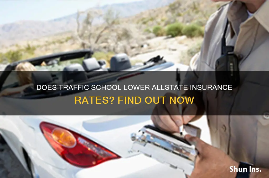 does traffic school help my insurance at allstate