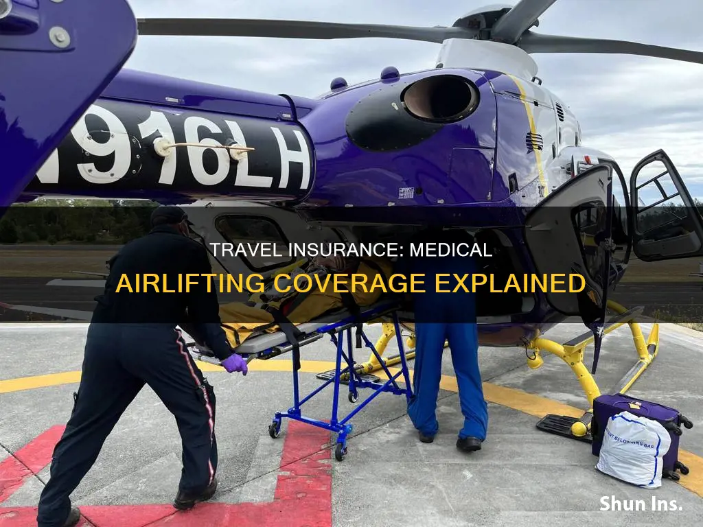 does travel insurance cover medical airlifting