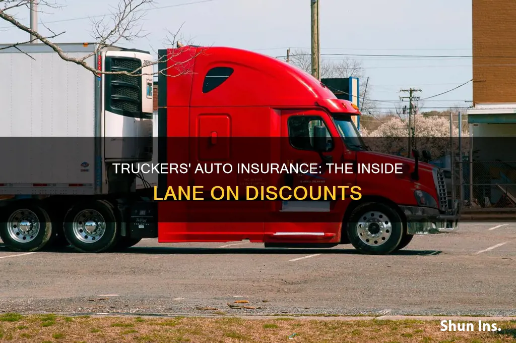 does truck drivers get disounted auto insurance