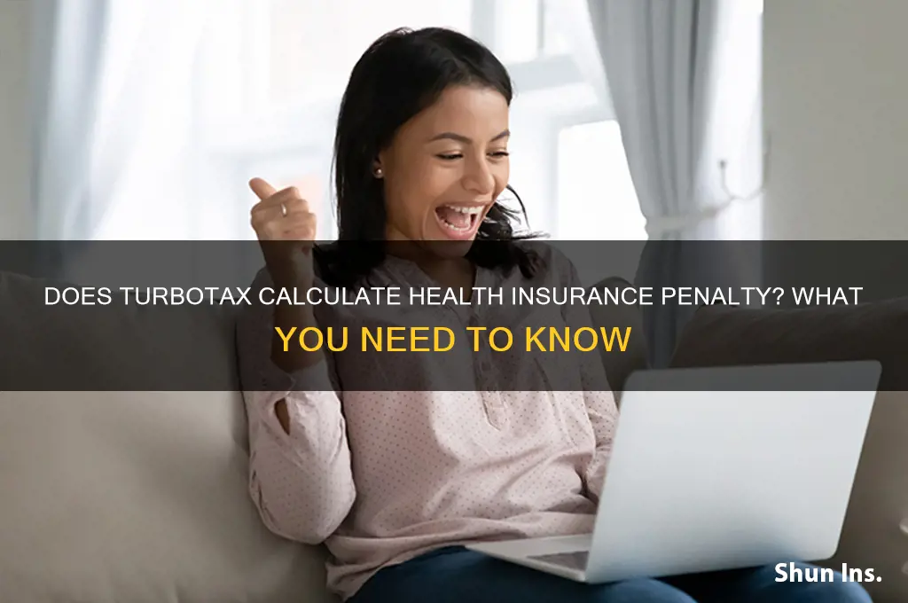 does turbotax calculate health insurance penalty