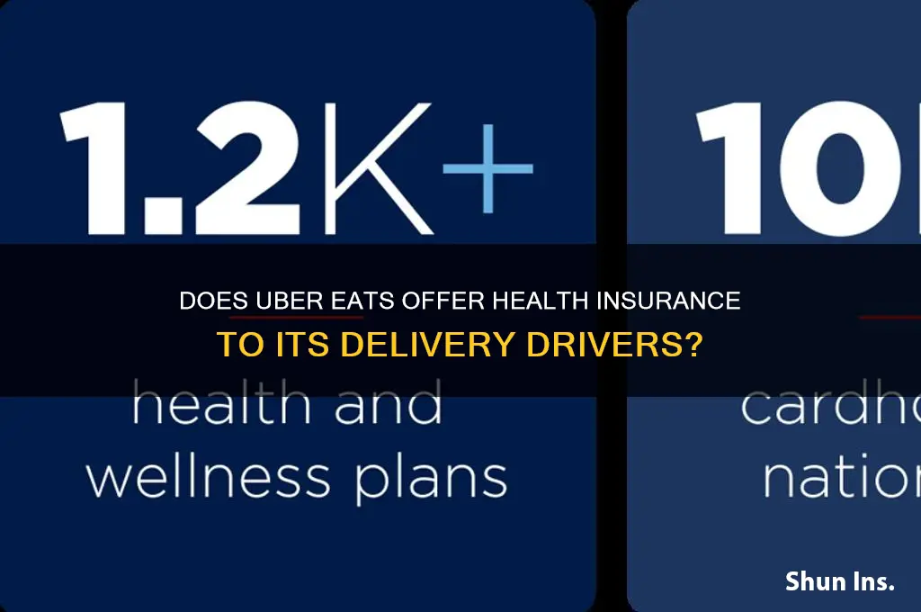 does uber eats have health insurance