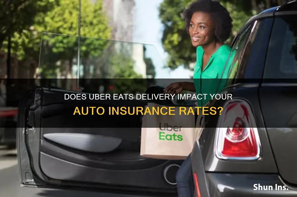 does uber eats raise your insurance
