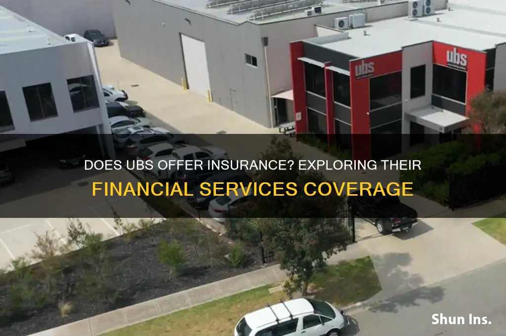 does ubs do insurance