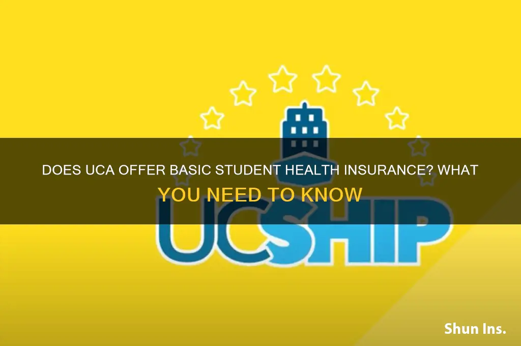 does uca have a basic student health insurance