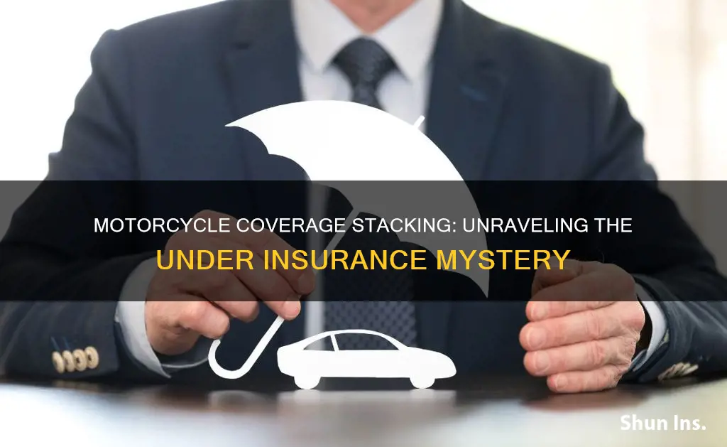 does under insurance motorcycle coverage stack with auto