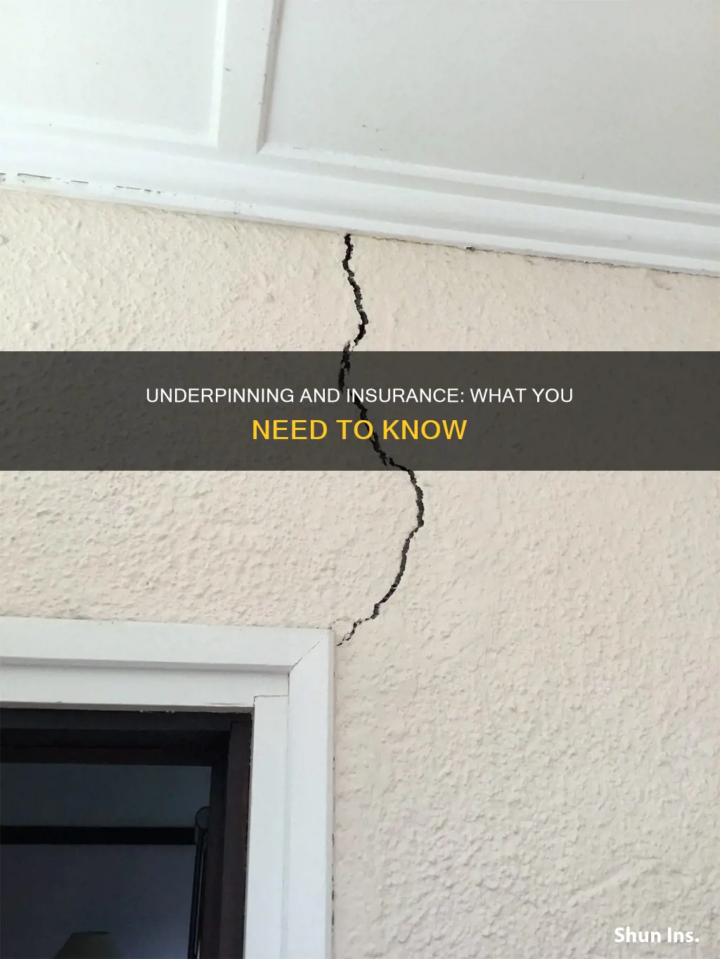 does underpinning affect insurance