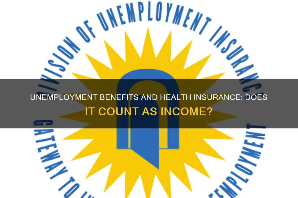 does unemployment count as income for health insurance