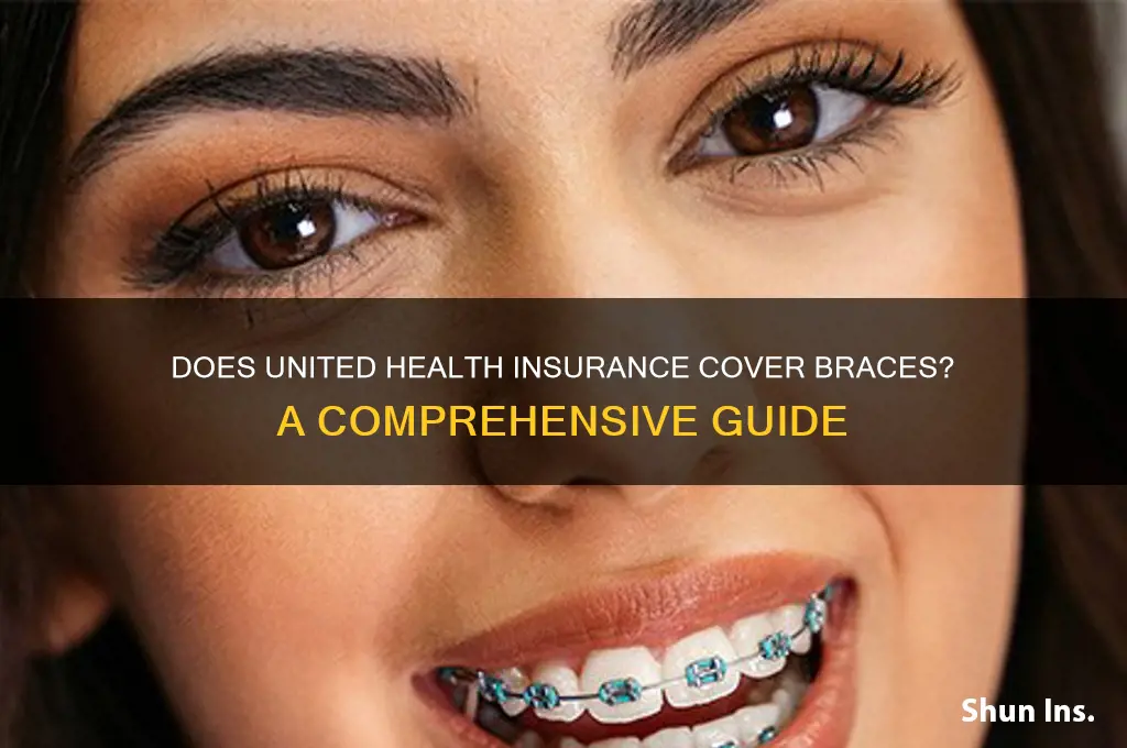 does united health insurance cover braces