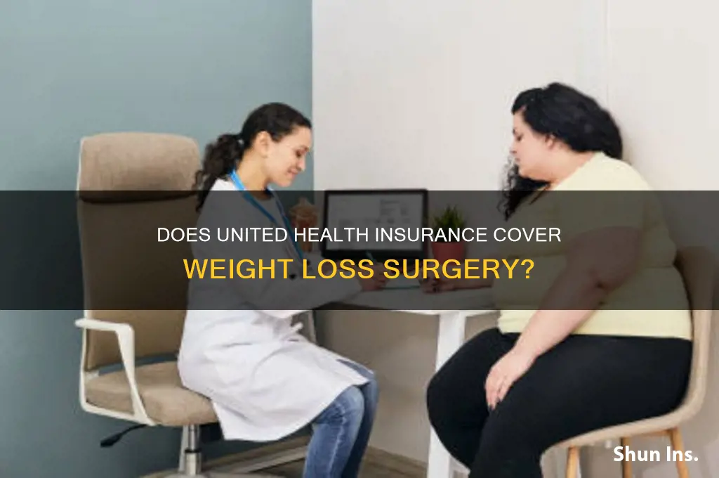 does united health insurance cover weight loss surgery