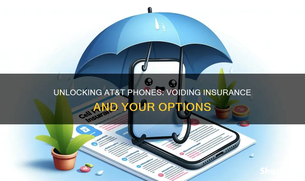 does unlocking att phone void the insurance