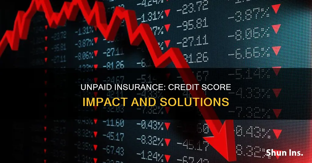 does unpaid insurance go on your credit
