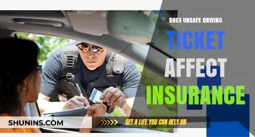 Unsafe Driving Tickets: Insurance Premiums Impacted?
