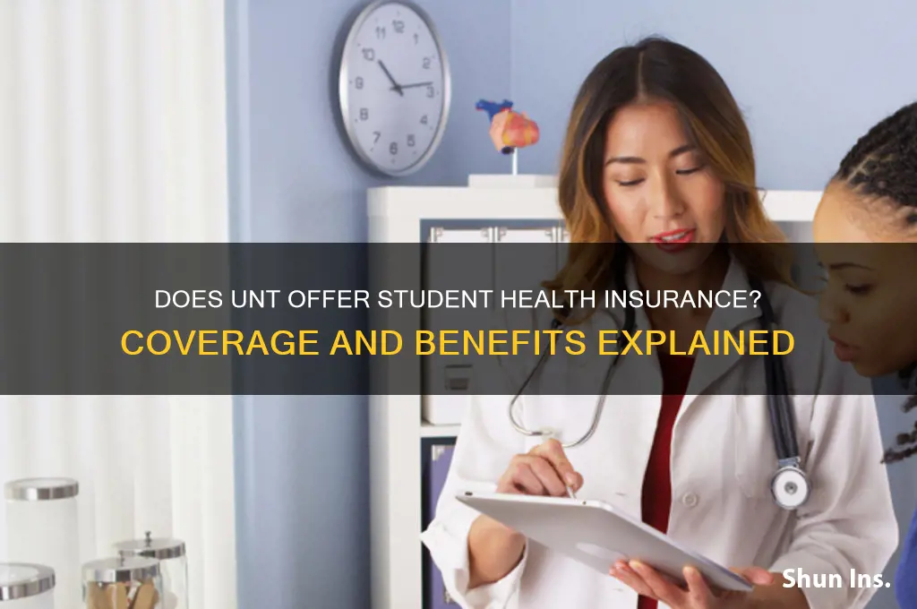 does unt have health insurance for students
