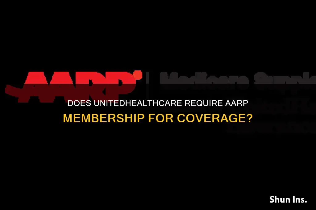 does untied health insurance requie aarp membership