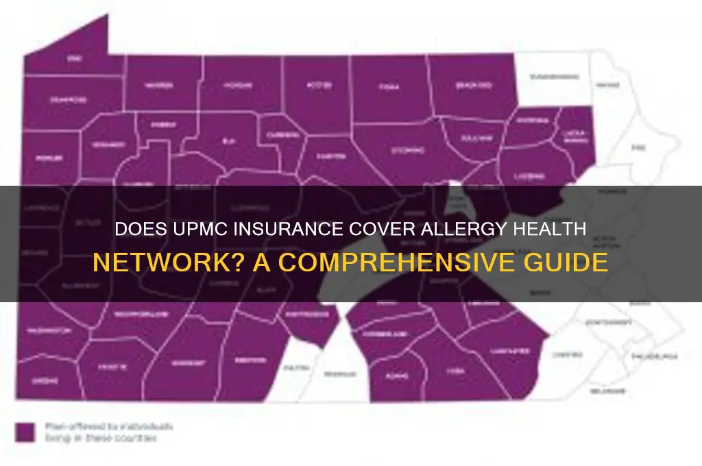 does upmc insurance cover allgeny health network