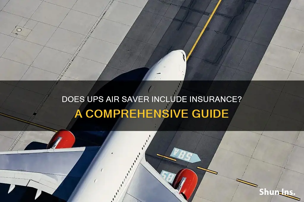 does ups air saver have insurance