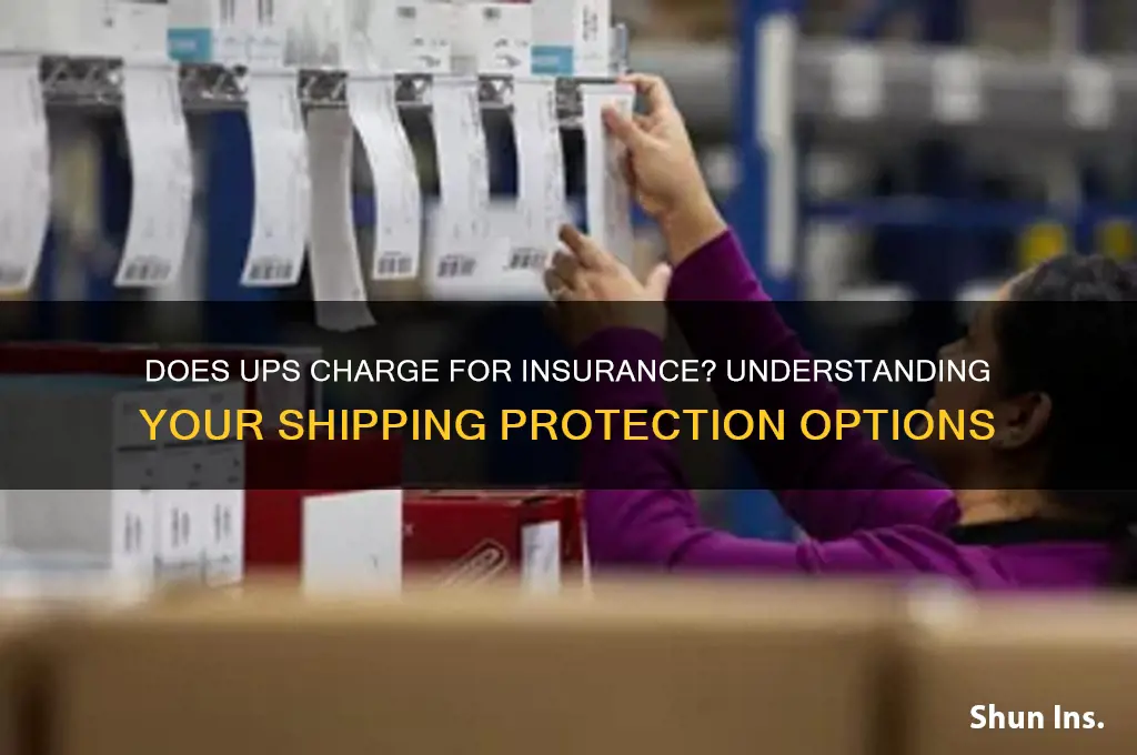 does ups charge for insurance