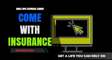Does UPS Express Saver Include Insurance Coverage for Shipments?