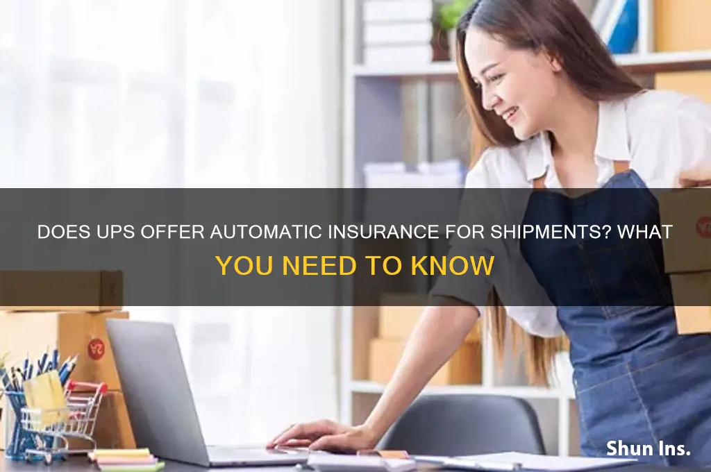 does ups have automatic insurance