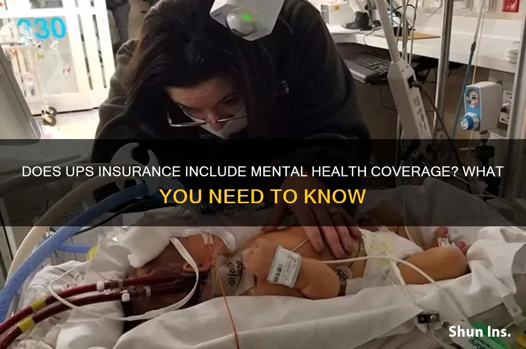 does ups insurance cover mental health