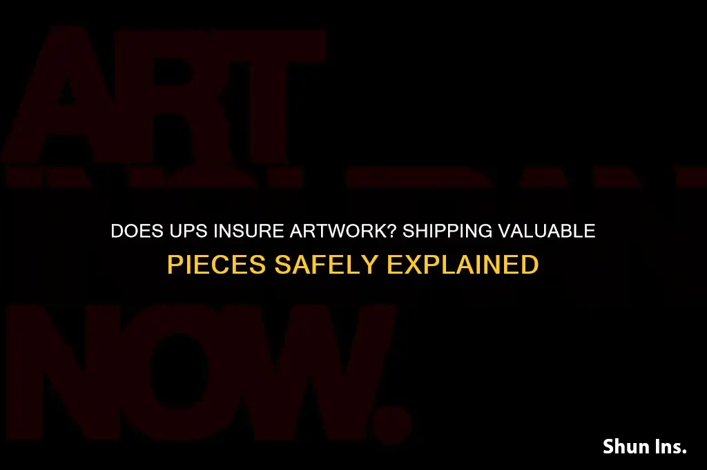 does ups insure artwork