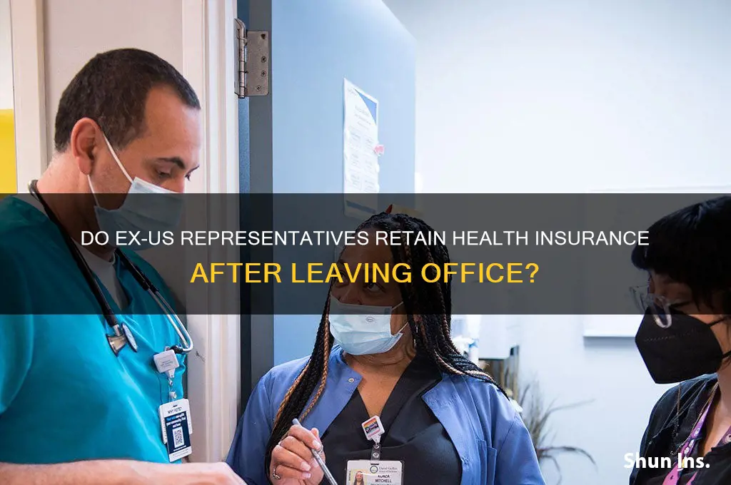 does us representative keep the insurance when they quit