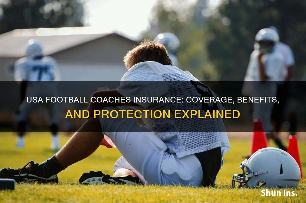 does usa football give coaches insurance