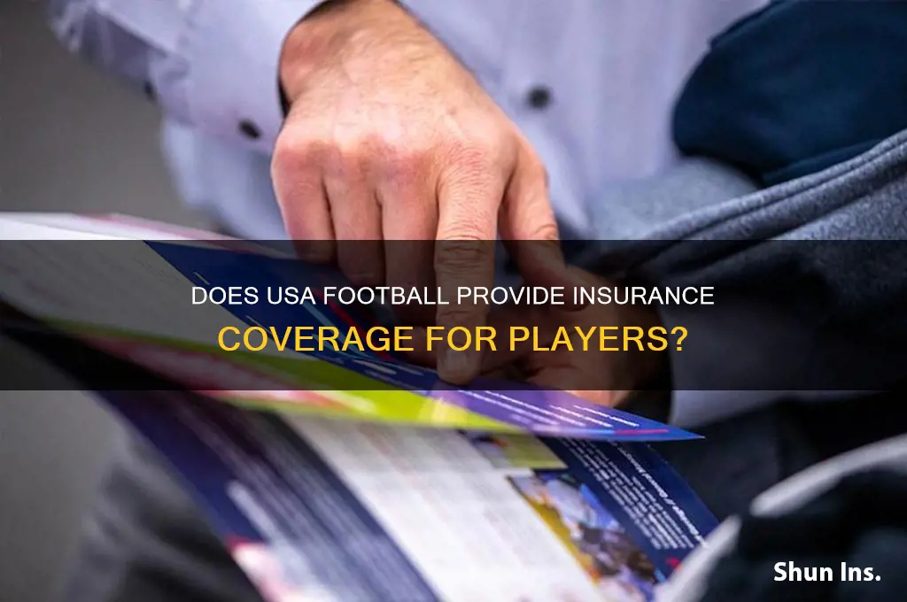does usa football give insurance