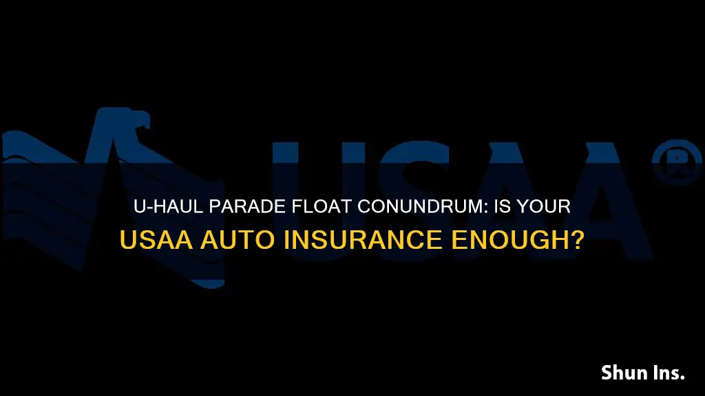 does usaa auto insurance cover parade float towing