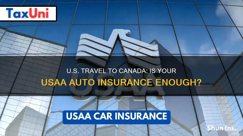 does usaa auto insurance cover trips to canado