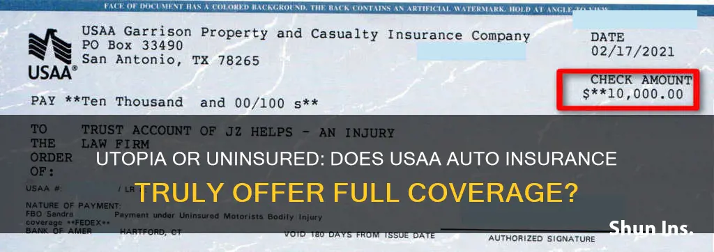 does usaa auto insurance full coverage cover uninsured motorists