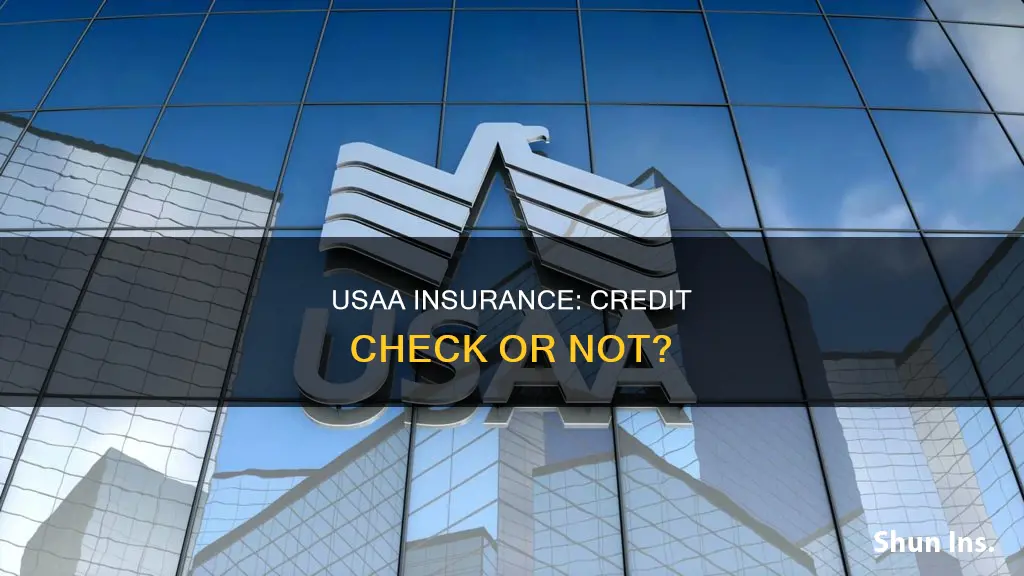does usaa do credit check for insurance