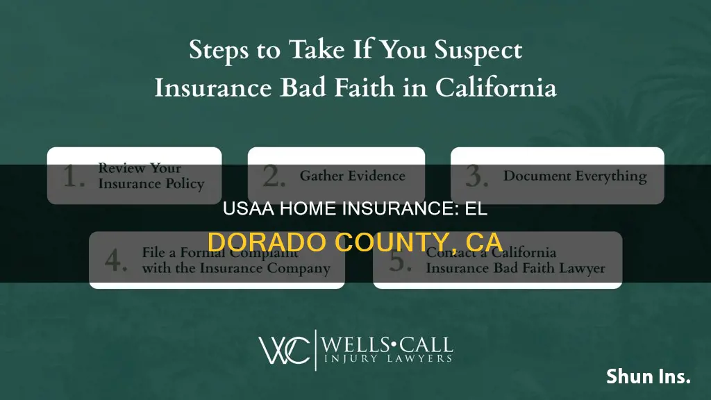 does usaa do homeowners insurance in el dorado county ca